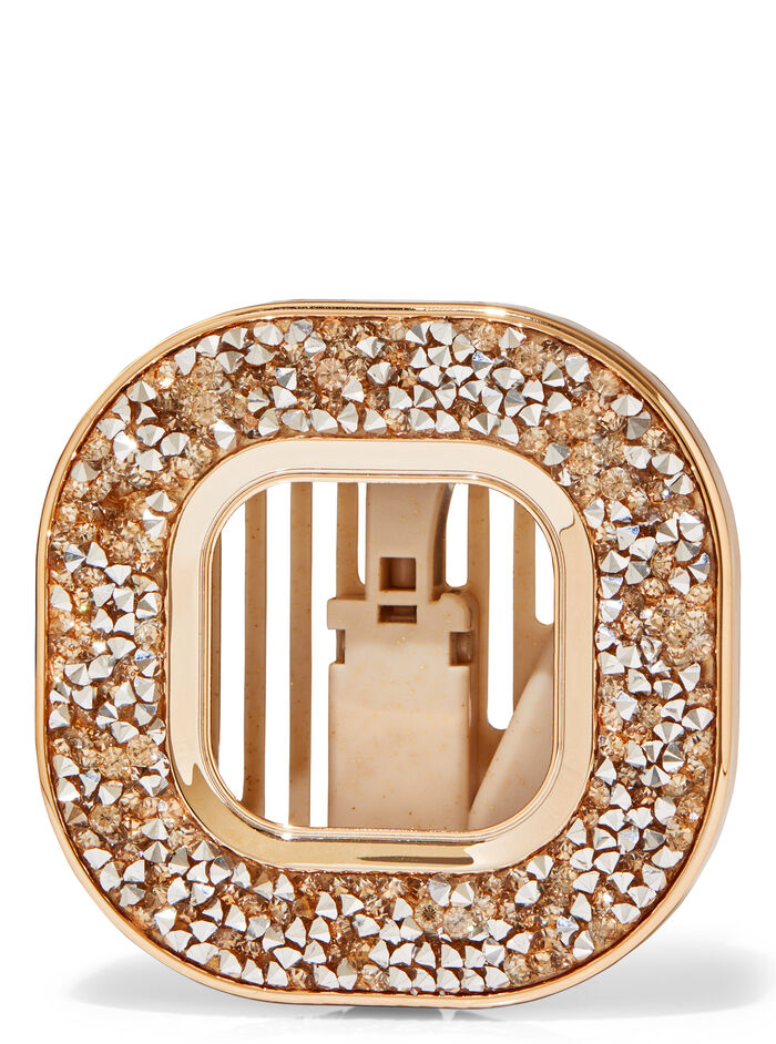 porta aromatizante de carro rose gold