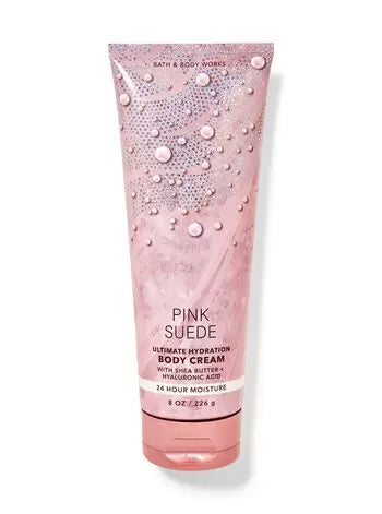 pink suede