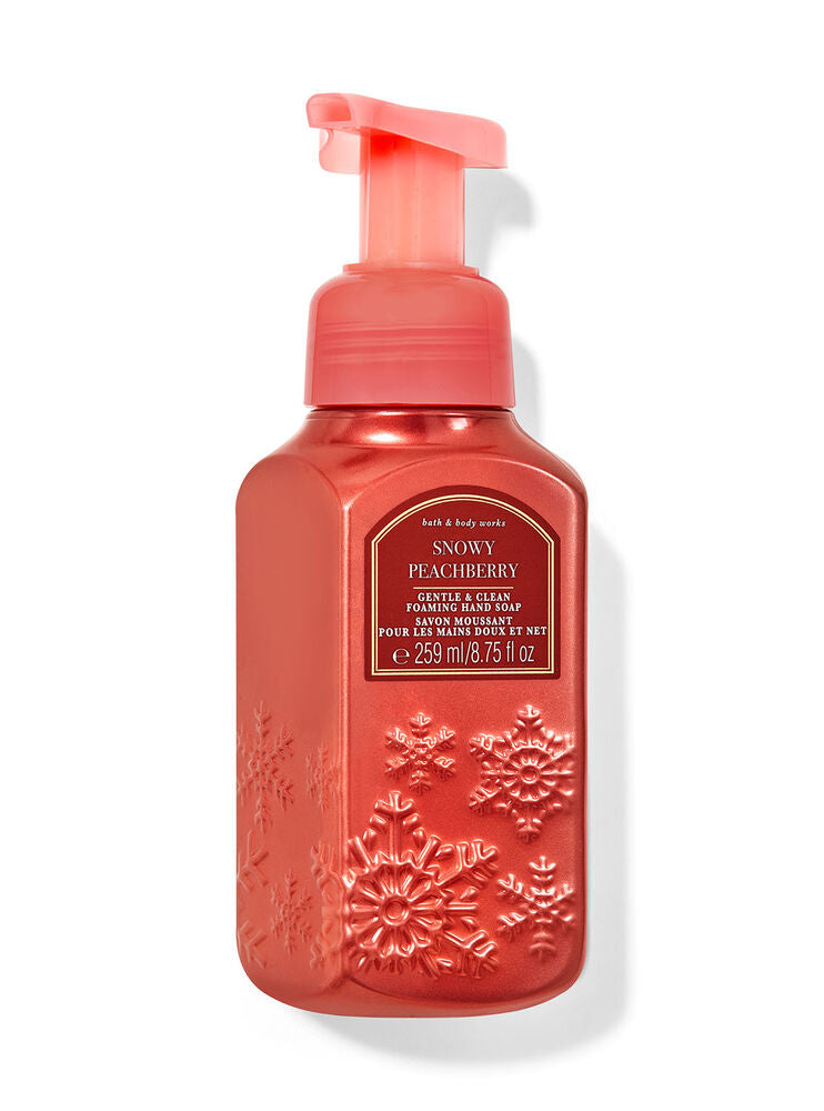 Snowy peach berry