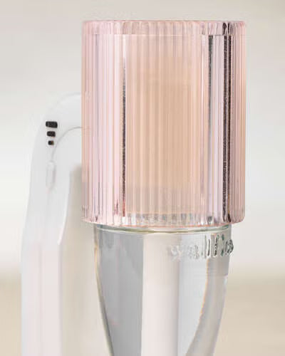 Conector con luz acanalada con brillo