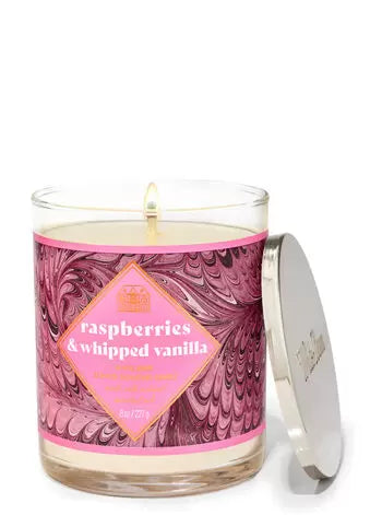 Raspberries & whipped vanilla