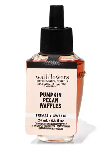 Pumpkin pecan wafles