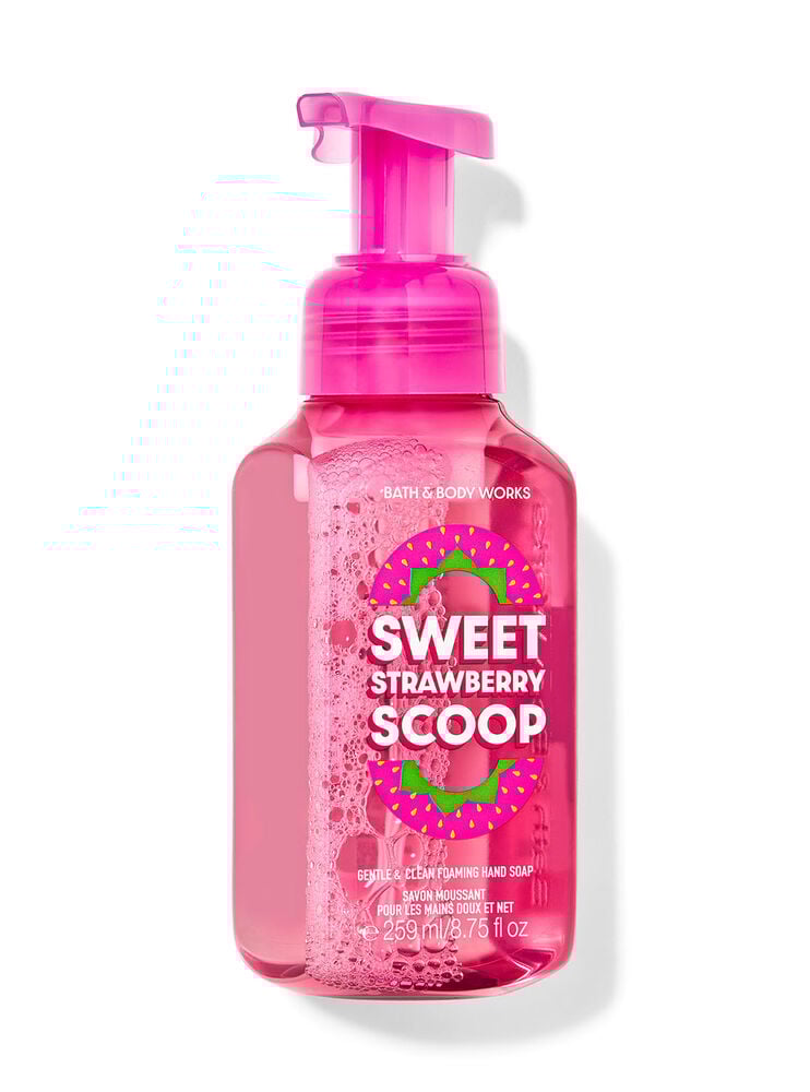 Sweet strawberry scoop