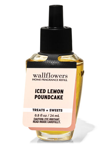 Iced lemon pound cake