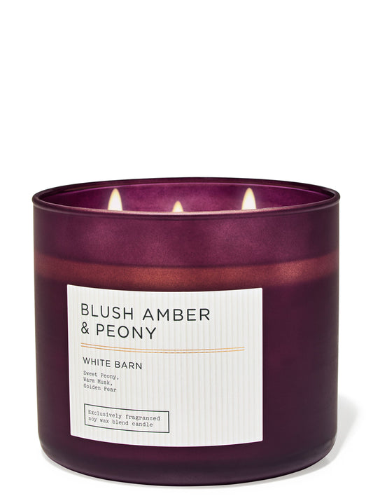 Blush amber peony