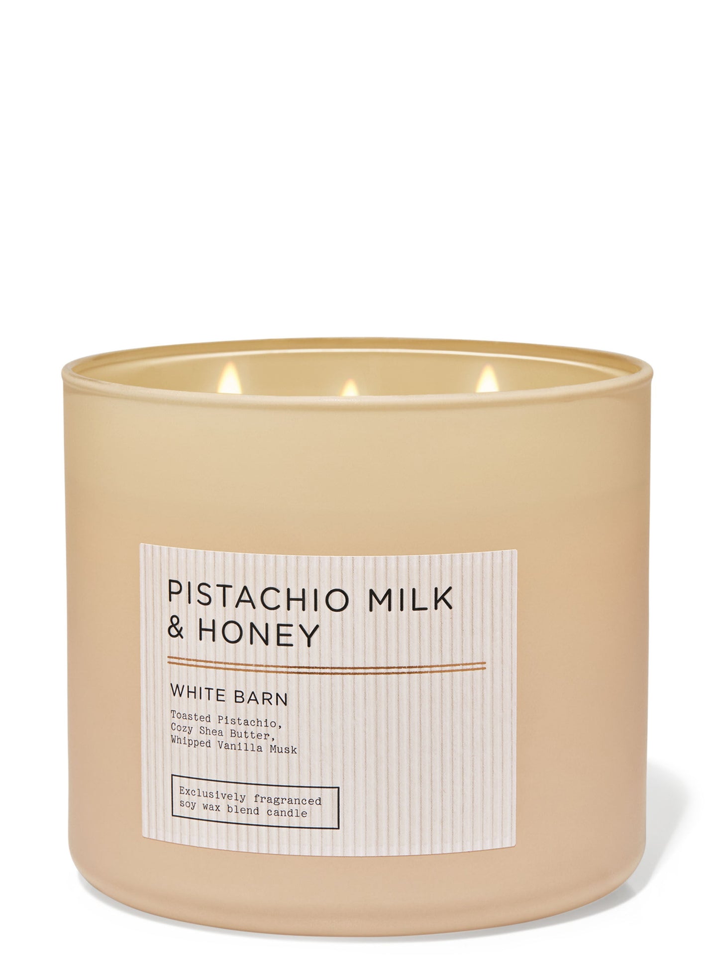 Pistachio milk& honey