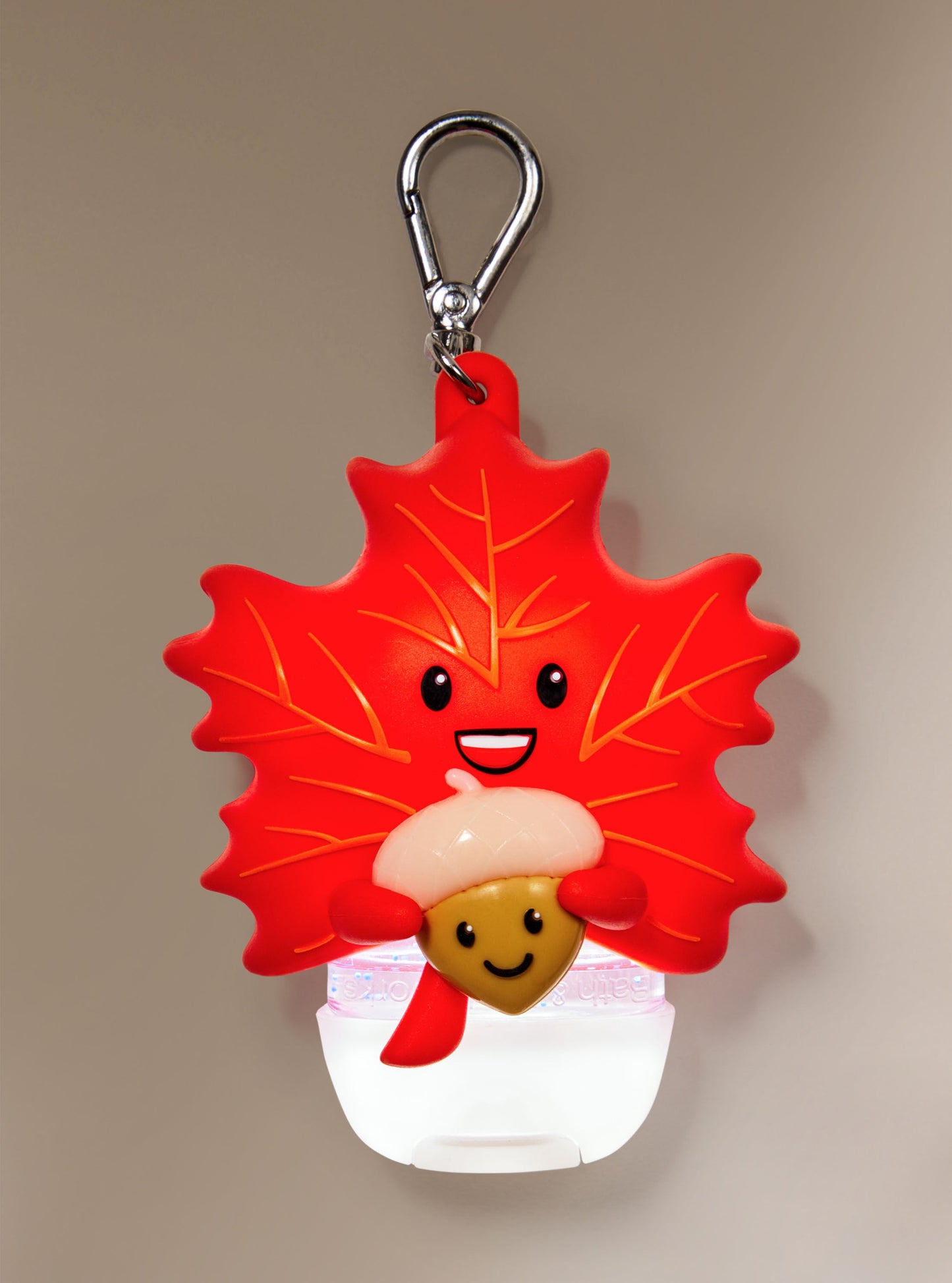 Porta gel hoja otoño