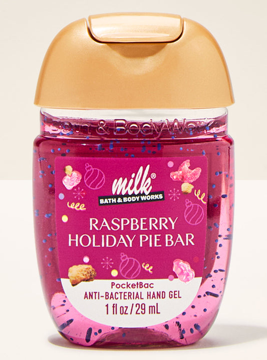 Raspberry Holiday Pie Bar