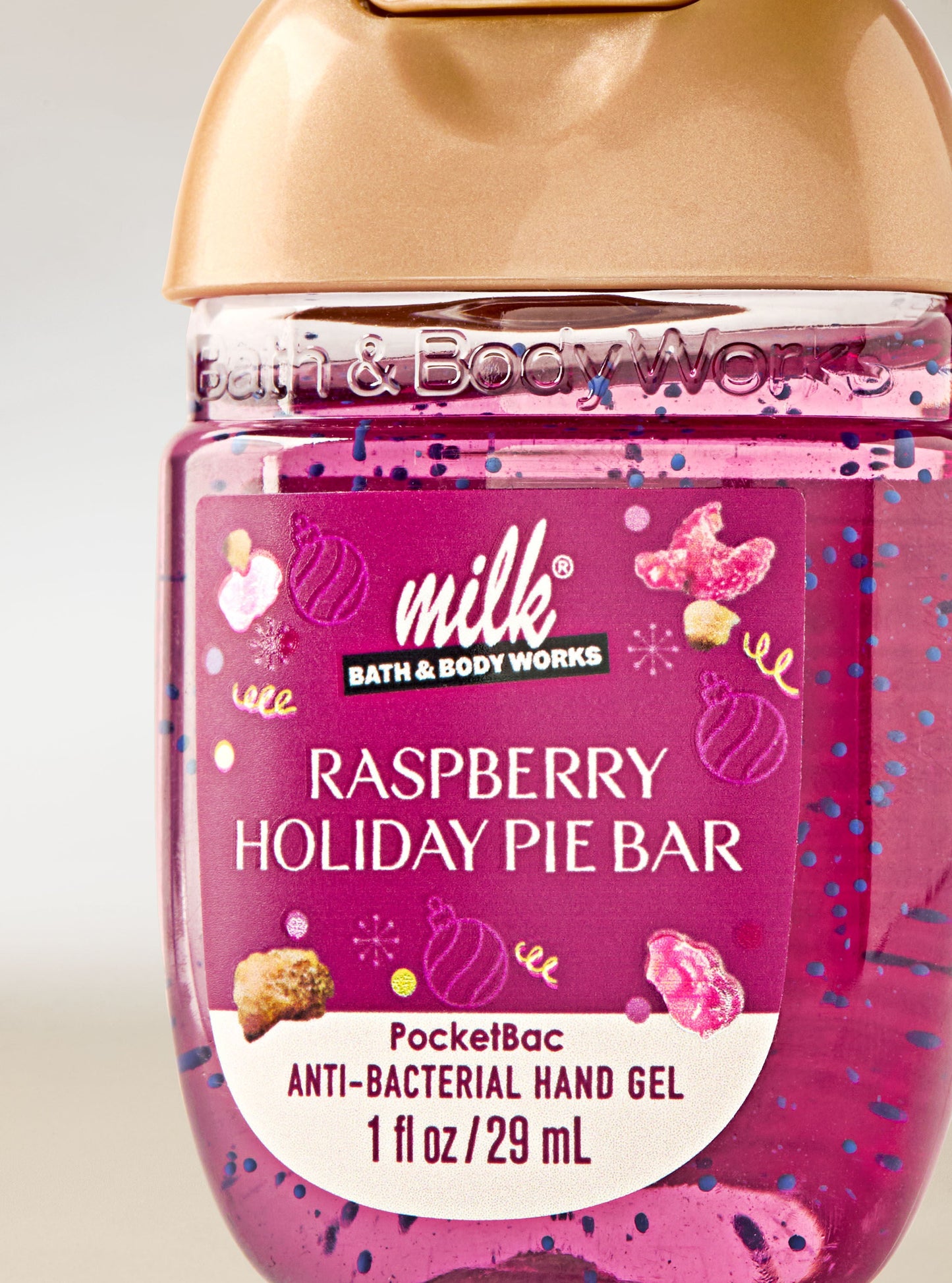 Raspberry Holiday Pie Bar