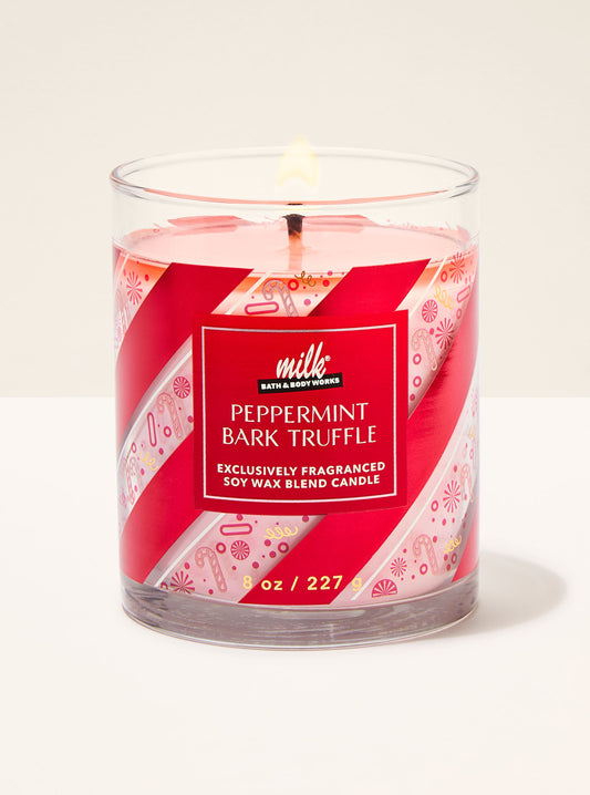 Peppermint Bark Truffle