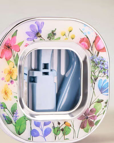 porta aroma de carro de flores