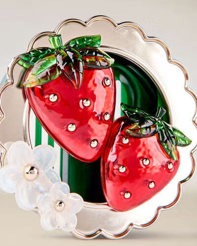 porta aroma de carro fresas