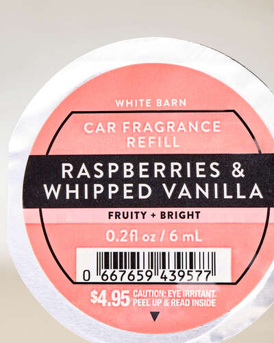 Raspberries & whipped vanilla