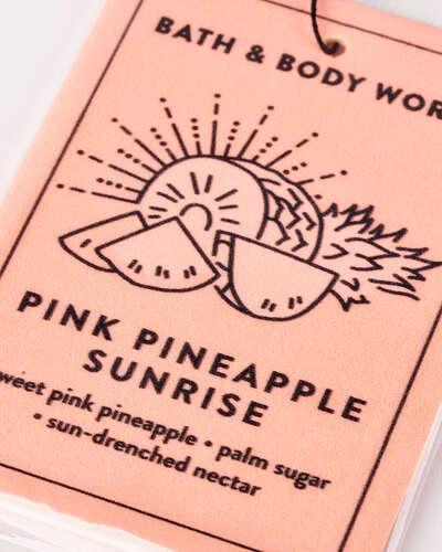 pink pineapple sunrise