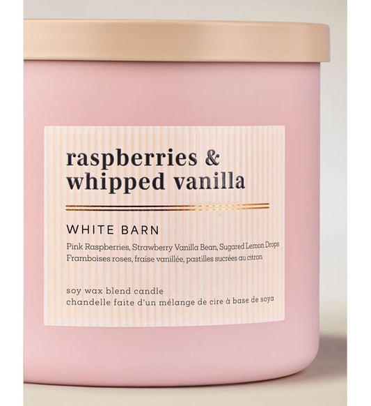 Raspberries & whipped vanilla