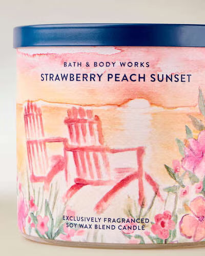 Strawberry Peach Sunset