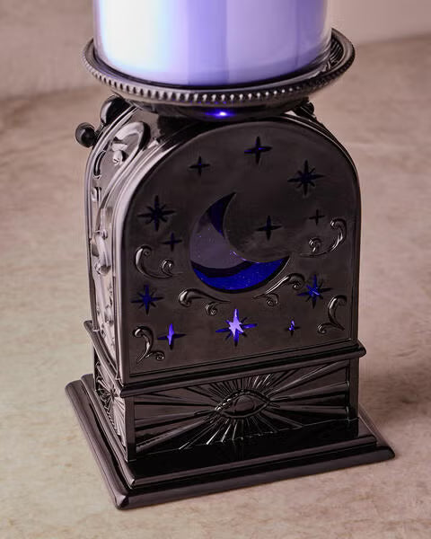 Porta vela luminoso y fosforescente