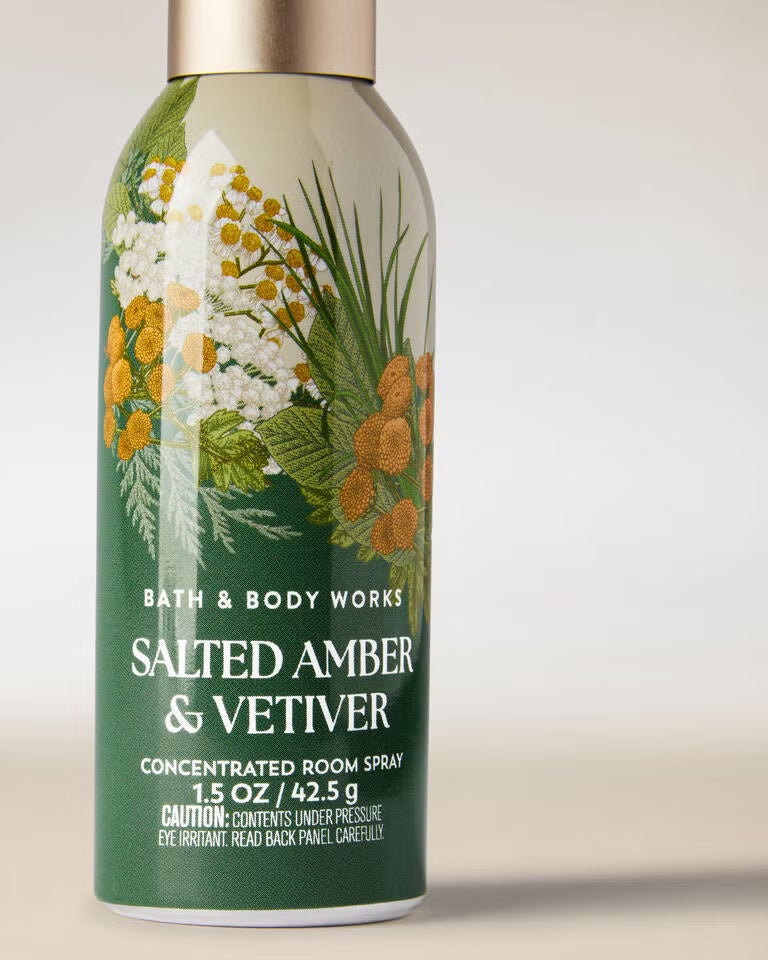 Salted amber and vetiver