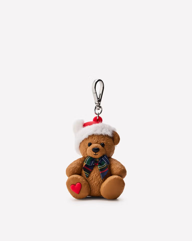 Porta gel osito navideño