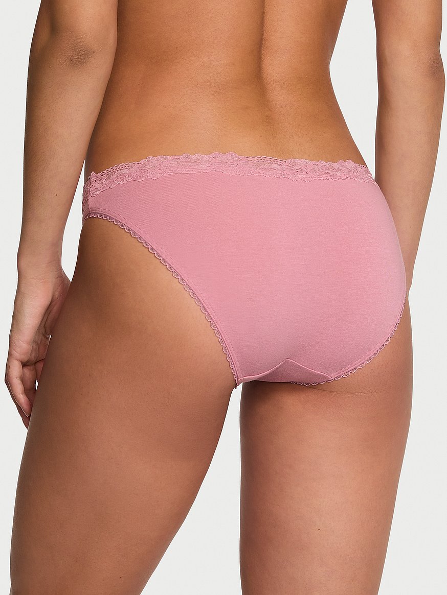 Braguita bikini de algodón elástico