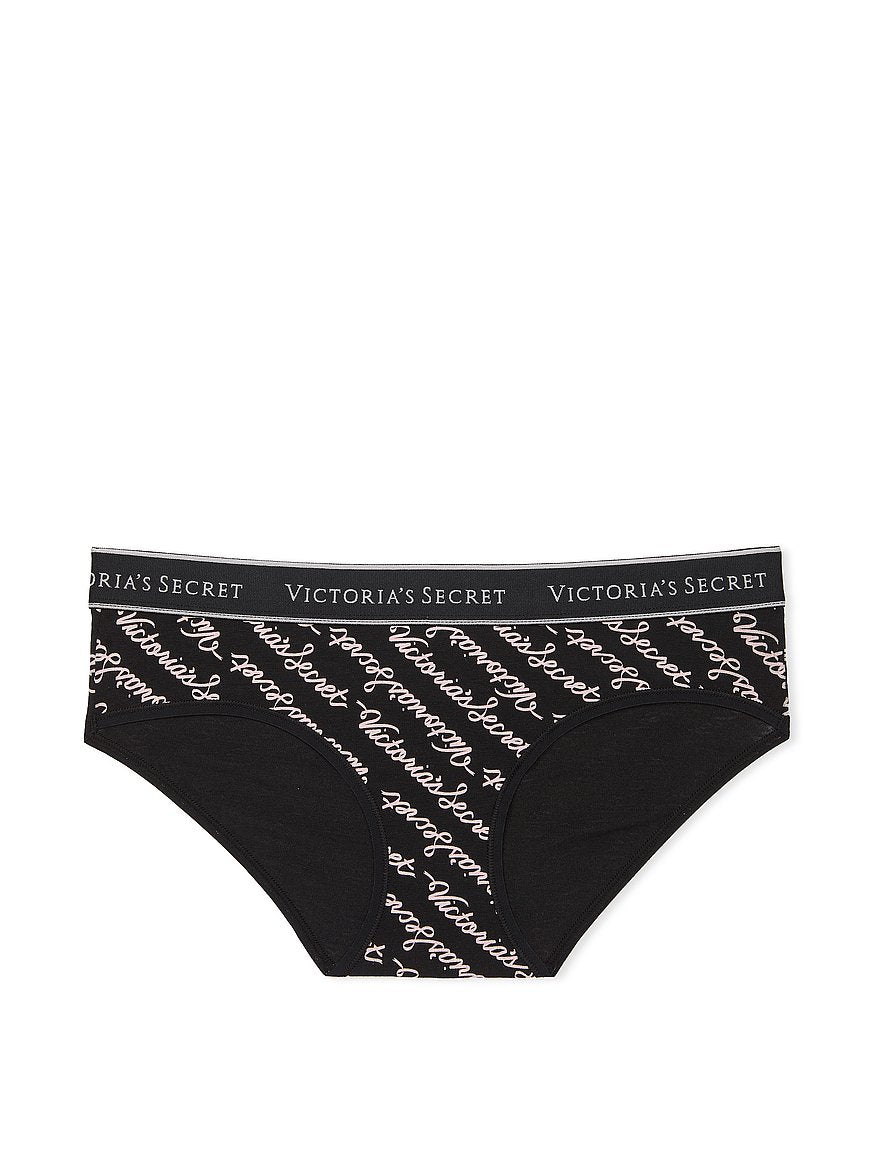 Algodón Panti estilo hiphugger de algodón con logo