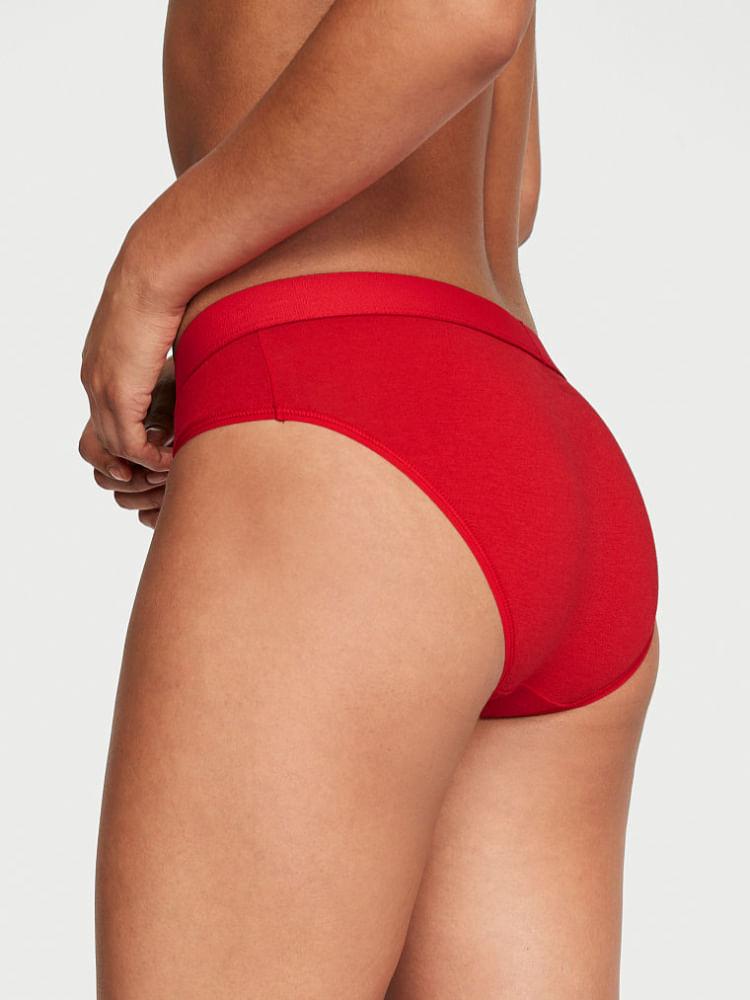 Panty HipHugger Con Logo Rojo