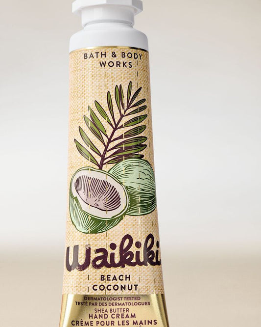 Waikiki beach coconut