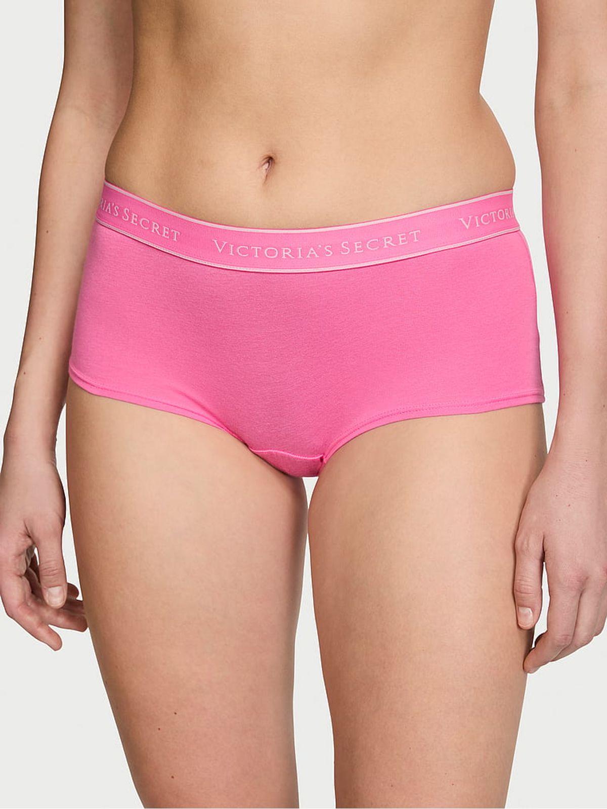 Panty Boyshort de Algodón con Logo