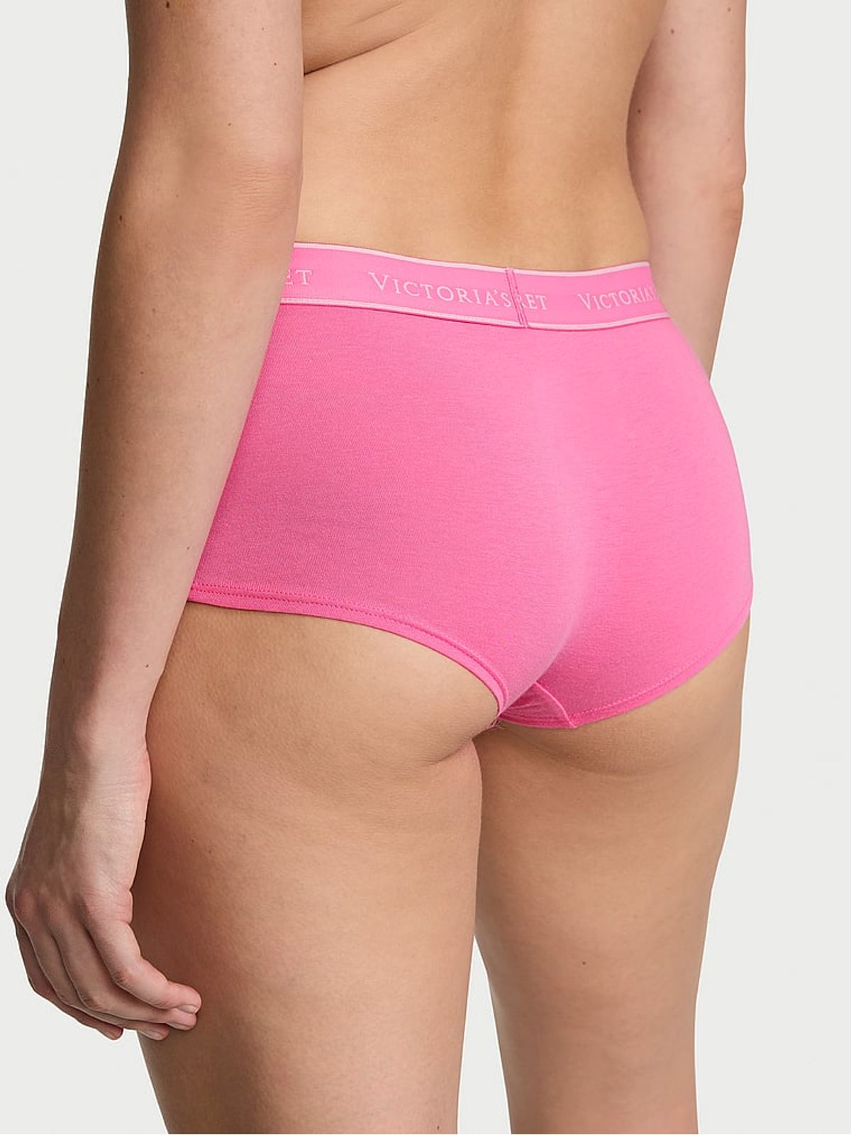 Panty Boyshort de Algodón con Logo
