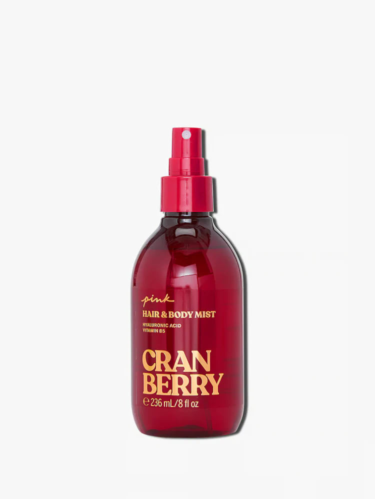 cranberry hair & body mist