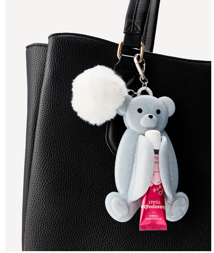 porta lip gloss oso