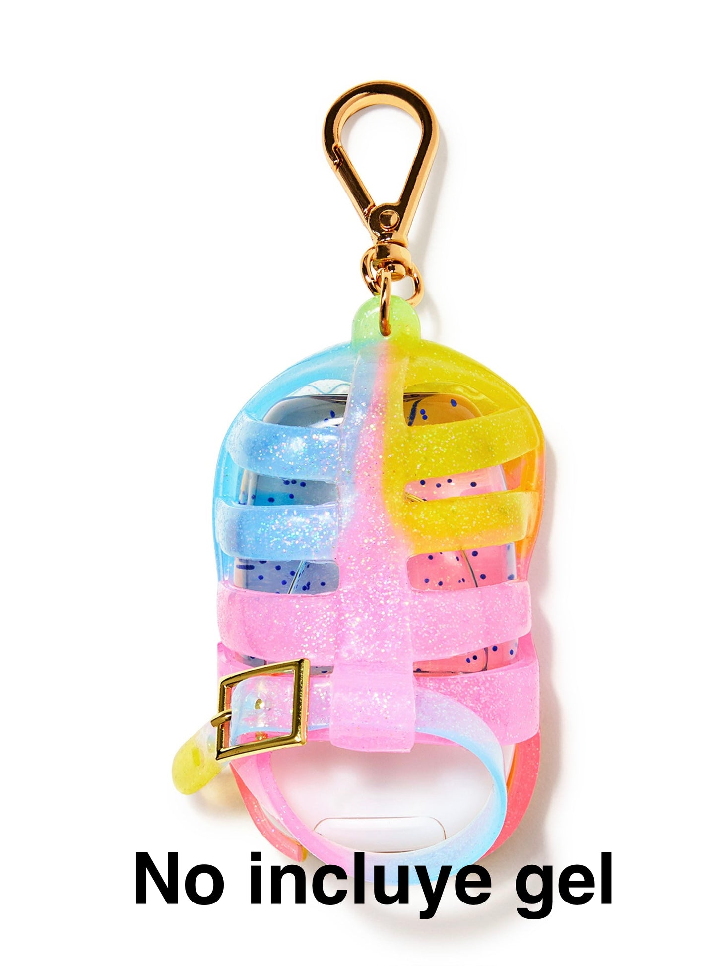 Porta gel sandalia multicolor