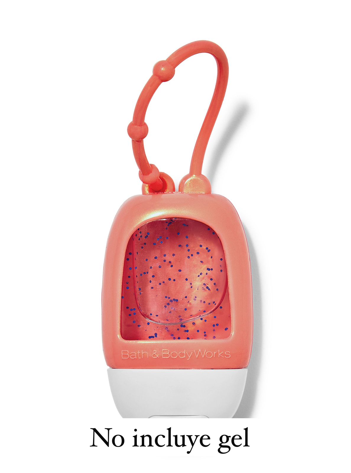 porta gel sencillo durazno