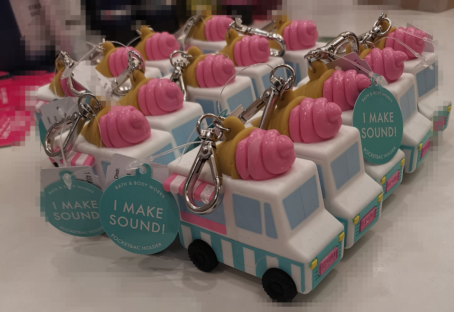 porta gel Camion de helados con sonido