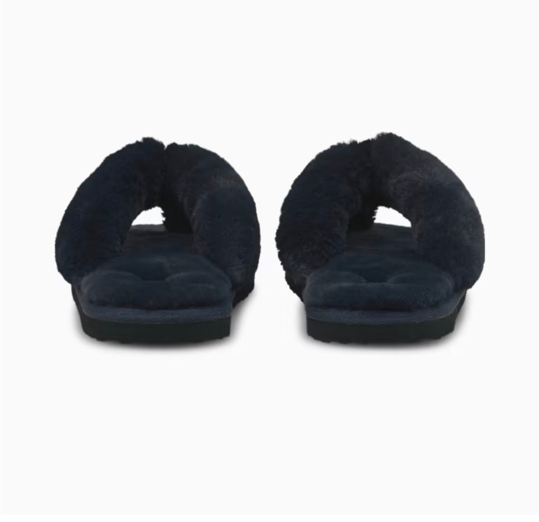 Pantuflas negras puma