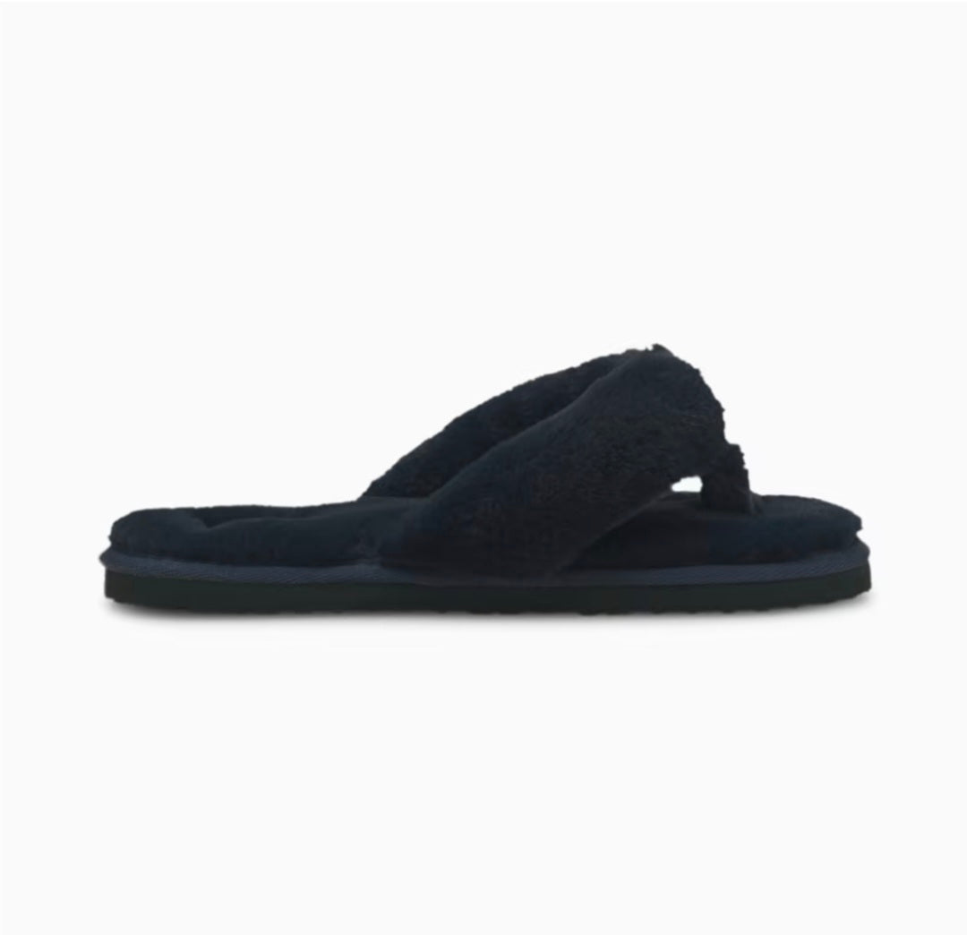 Pantuflas negras puma