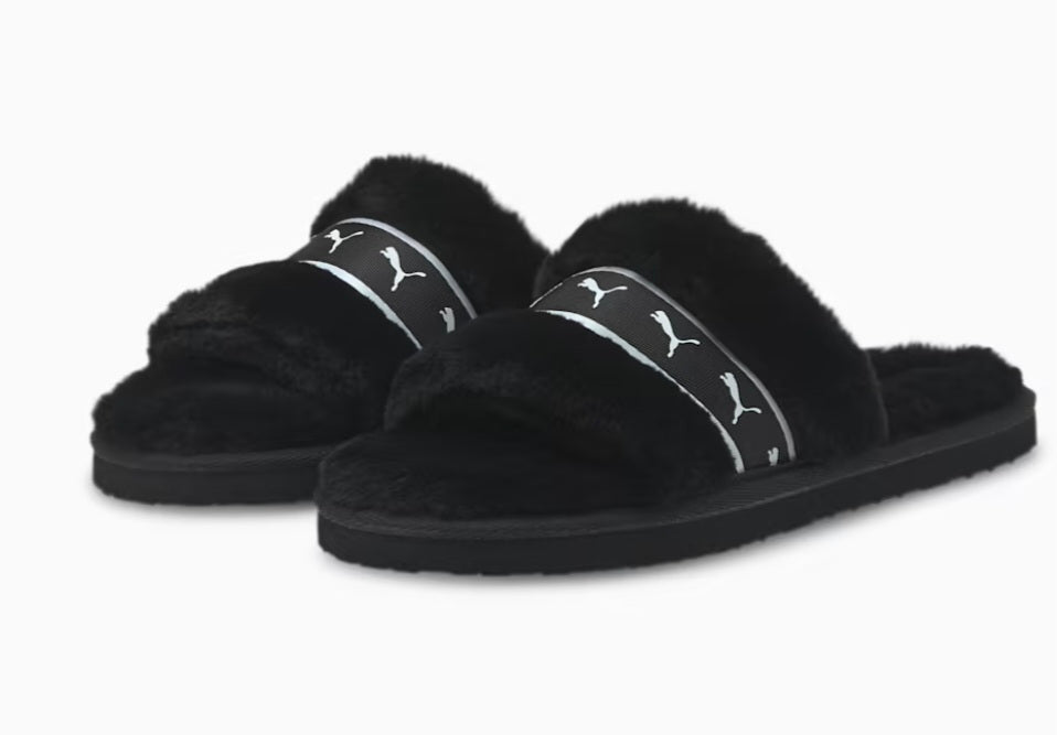 pantufla puma negra