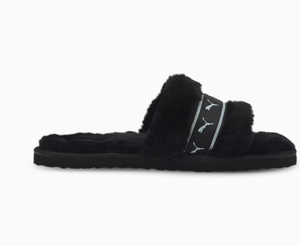 pantufla puma negra