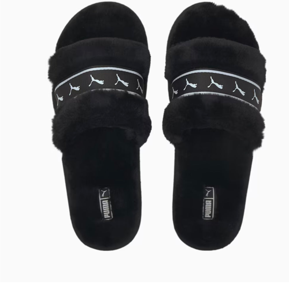 pantufla puma negra