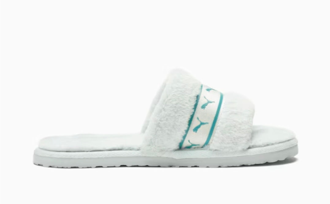 Pantuflas azul puma