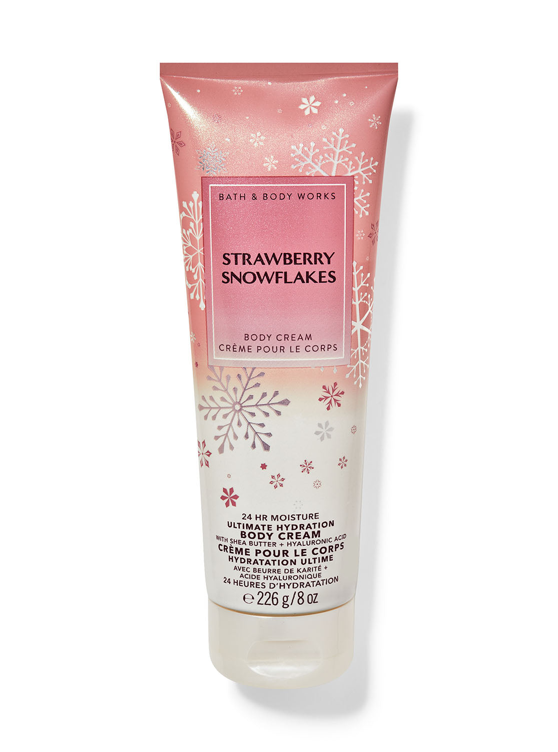 Strawberry Snowflakes