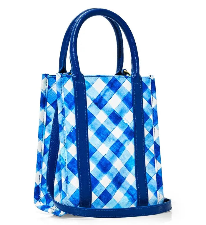 bolsa gingham accesorio