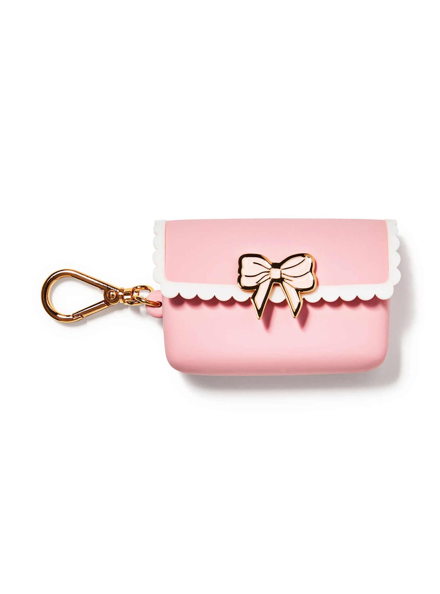 porta gel cartera rosa