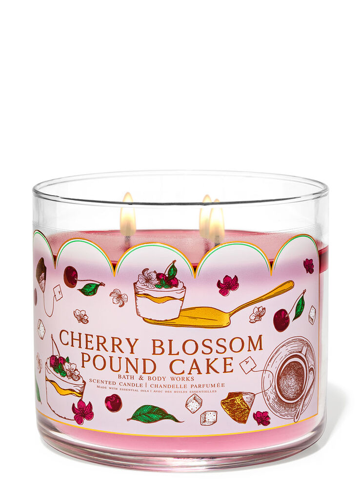 Cherry blossom pound cake