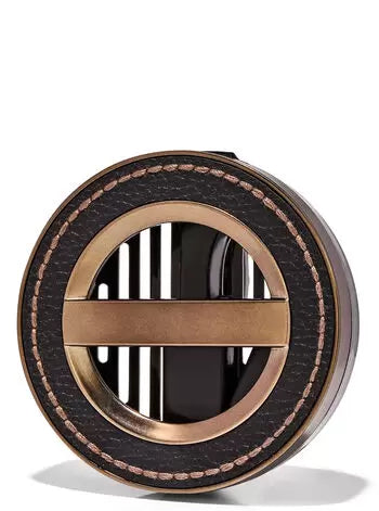 porta aroma para carro cuero cocido