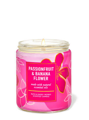 Passionfruit banana & flower