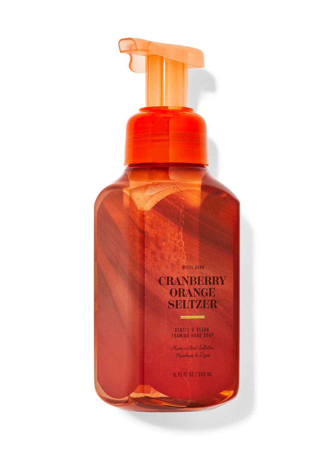 Cranberry orange seltzer