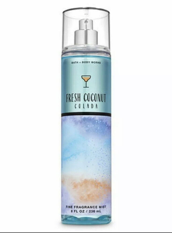 Fresh coconut colada