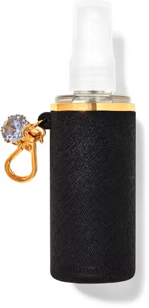 porta gel negro con diamante
