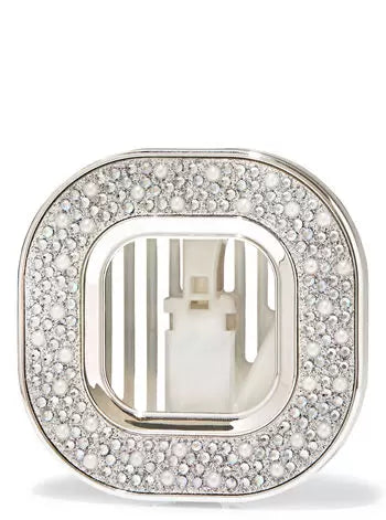 Porta aroma para carro con perlas y gemas